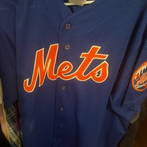 Mets Majestic Royal Blue Jersey. No name or number
